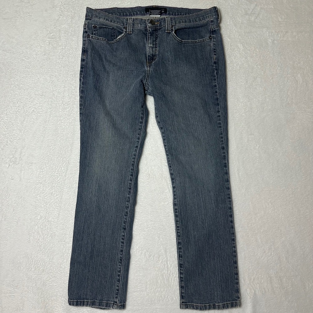 VTG Anchor Blue Skinny Jeans Women's 36 Faded Blue Y2K Indie Sleaze Denim Retro